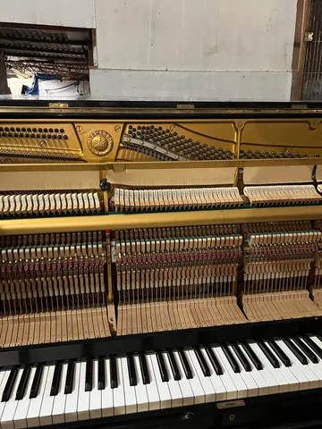 Yamaha upright · mechanism detail