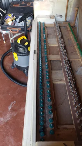 Key-bed access during cleaning