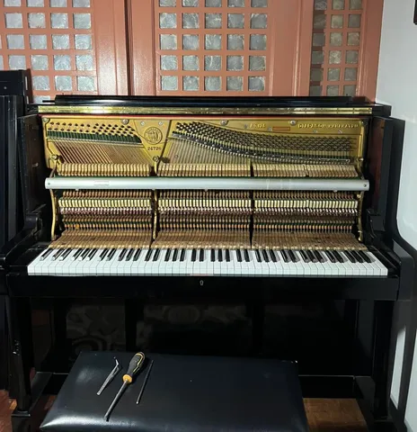 Diapason upright · internal view